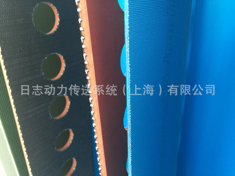 輸送帶 加紅膠輸送帶 打孔 小圖